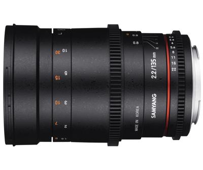 Samyang 135mm T2.2 VDSLR Fuji X