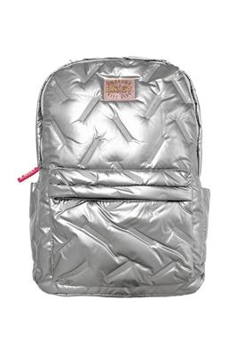 B.Nosy winter rugzak meisjes - zilver - metallic