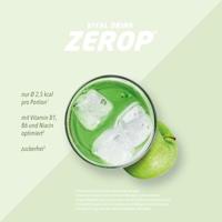 Low Carb Vital Drink 1000ml Green Apple - thumbnail