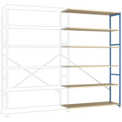 Manuflex RP1444.5012 Magazijnstelling uitbreidingsmodule (b x h x d) 1500 x 2000 x 600 mm Hout