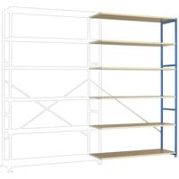 Manuflex RP1444.5012 Magazijnstelling uitbreidingsmodule (b x h x d) 1500 x 2000 x 600 mm Hout - thumbnail