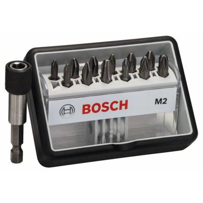 Bosch Accessoires Bitset | Extra Hard M2 | Robustline | 13-delig | 2607002564 - 2607002564