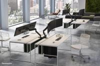 Neomounts 24 monitorarm voor 3 schermen NM-D775DX3BLACK - thumbnail