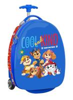 Handbagagekoffer The Paw Patrol paw patrol Blauw Rood 16'' 23 L 28 x 43 x 23 cm - thumbnail