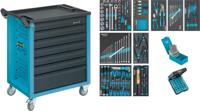 HAZET Gereedschapwagen - Assistent 177 - assortiment 177-7/217 - 217-delig - Laden, ondiep: 6× 79 x 527 x 348 mm - Laden, diep: 1× 164 x 527 x 348 mm - thumbnail