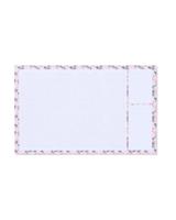 HEMA Bureau onderlegger papier bloemen (multi) - thumbnail