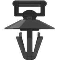 WKK 5744 Kabelbinder 200 mm 4.80 mm Zwart Met spreidanker en plaat, Hittegestabiliseerd, Weerbestendig 1 stuk(s) - thumbnail