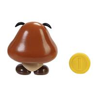 Super Mario Action Figure - Goomba with Coin - thumbnail