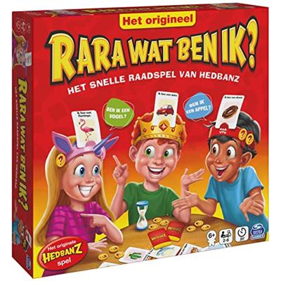 Spin Master Hedbanz Rara Wat Ben Ik?