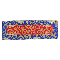 Tibetaans tempelkleedje Lotus Brokaat - thumbnail