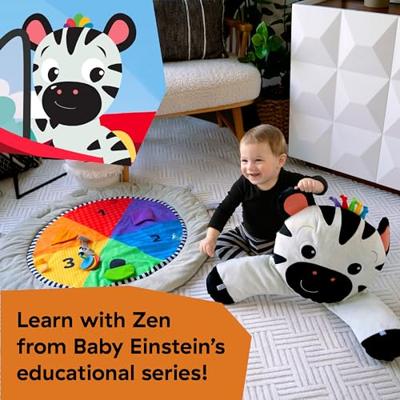 BABY EINSTEIN Zen's Activity Milestones speelkleed met houten staaf, multisensorisch speelgoed, vanaf de geboorte BABY EINSTEIN Zen's Activity Milestones speelkleed met houten staaf, multisensorisch speelgoed, vanaf de geboorte