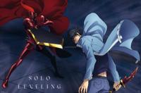 Poster Solo Leveling - Jinwoo vs Igris 91,5x61cm - thumbnail