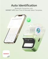 NIIMBOT B21 Labelprinter Warmtetransmissie 203 x 203 dpi Etikettenbreedte (max.): 48 mm Bluetooth, Werkt op een accu - thumbnail