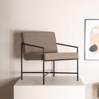 Nohr Fauteuil 'Sidra' Teddy, kleur Greige - thumbnail