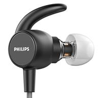 Philips Audio Sportkopfhörer In Ear (Bluetooth, 6 Stunden Akkulaufzeit, Integrierter Herzfrequenzmesser, Schnellladefunktion, Wasserdicht IPX5, Schweißfest) Schwarz, SN503, One Size - thumbnail