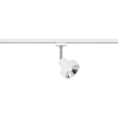 Mat Witte LED Railverlichting - 2 Fase Track Spot met GU10 Fitting