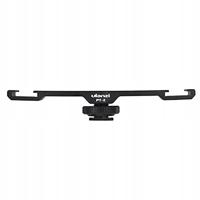 Ulanzi Dual cold shoe mount voor het monteren van extra lamp en/of microfoon - thumbnail