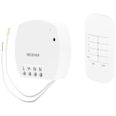 Smartwares SH4-99560 FSK 433 MHz Draadloze schakelaar, Afstandsbediening Met dimfunctie SH4-99560