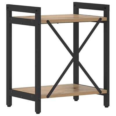 Boekenkast artisanaal eikenkleurig 40 x 30 x 48.5 cm