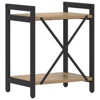 Boekenkast artisanaal eikenkleurig 40 x 30 x 48.5 cm - thumbnail