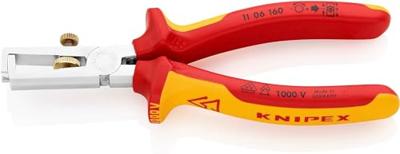 Knipex Afstriptang + veer comfort 160 mm VDE - 11 06 160 SB - 1106160SB