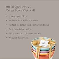 Royal Doulton Kommen 1815 Bright Colours ø 15 cm - 4 Stuks - thumbnail