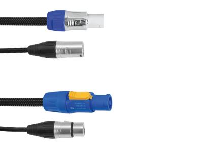 EUROLITE Combi Cable DMX P-Con/3-pin XLR 3m