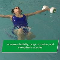 Theraband Halters - groen / medium (per paar) - thumbnail