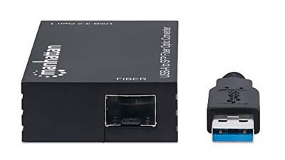 MANHATTAN USB-A naar SFP glasvezelconverter TER 5 GBPS Gigabit open/SFP/slot