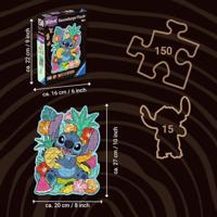 Ravensburger houten legpuzzel disney stitch, 150st. - thumbnail