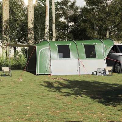 Autotent 4-persoons waterdicht groen - thumbnail