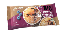 Schnitzer Muffin bosbessen glutenvrij bio 140 Gram - thumbnail
