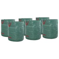 VidaXL Tuinafvalzakken 12 pcs groen 67 x 67 x 75,5 cm polypropyleen - thumbnail