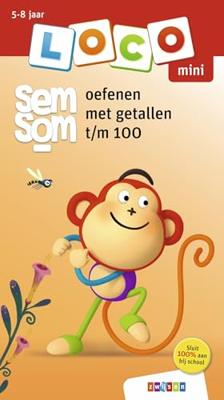 Loco Mini oefenboekje Semsom oefenen met getallen t/m 100