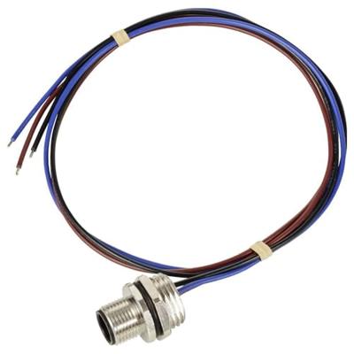 TRU COMPONENTS TC-12833204 Sensor/actuator inbouwstekker M12 Aantal polen (sensoren): 3 Stekker, inbouw 0.5 m 1 stuk(s) TRU COMPONENTS TC-12833204 Sensor/actuator inbouwstekker M12 Aantal polen (sensoren): 3 Stekker, inbouw 0.5 m 1 stuk(s)