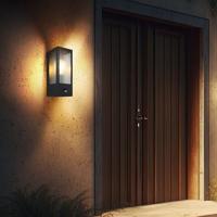 Globo WandlampGundula met sensor geribbeld glas - 31980S - thumbnail