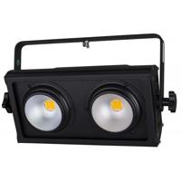Briteq COB Blinder met 2 witte 100 W LED-projectors - thumbnail