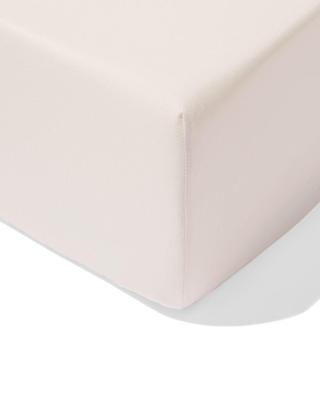 HEMA Hoeslaken 180x200cm zacht katoen beige (beige)