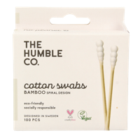 Wattenstaafjes spiraal - wit 100 Stuks - thumbnail