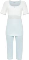 Moderne Ringella pyjama blauw - thumbnail