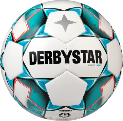 Derbystar Voetbal Junior Light V20 wit groen zwart 1721 Derbystar Voetbal Junior Light V20 wit groen zwart 1721