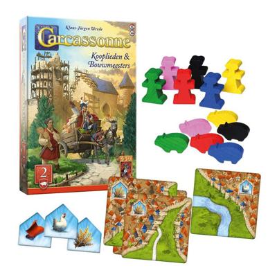 Carcassonne uitbreiding Kooplieden & bouwmeesters