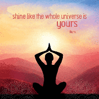 Wenskaart Shine like the Whole - thumbnail