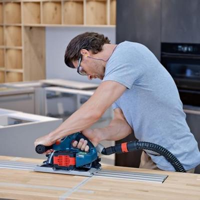 Bosch Professional GKT 18V-52 GC Accu Invalzaag 140mm 18V 5,5Ah BITURBO in L-Boxx + Geleiderail FSN 1400 - 0615990M0A - thumbnail