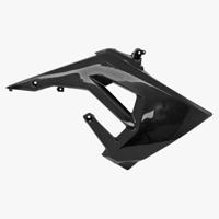 Tank kap Aprilia SX 50 rechts zwart - thumbnail