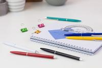 Pen Schneider K15 Blauw Met clip Herlaadbaar (50 Stuks) - thumbnail