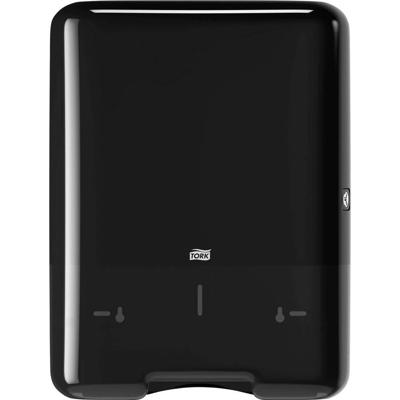 Handdoekdispenser Tork H3 Elevation zwart 553008 Handdoekdispenser Tork H3 Elevation zwart 553008