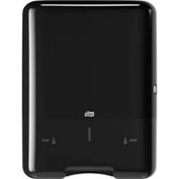 Handdoekdispenser Tork H3 Elevation zwart 553008 - thumbnail