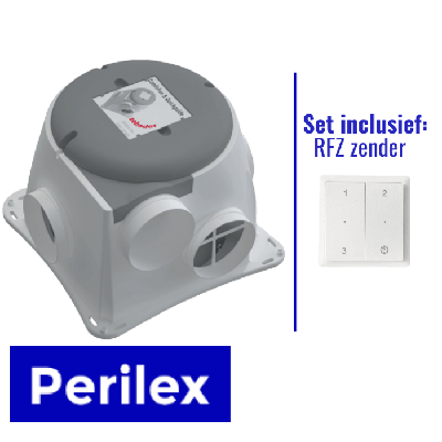 Zehnder Woonhuisventilator Comfofan Silent + CO2 sensor (Perilex) Zehnder Woonhuisventilator Comfofan Silent + CO2 sensor (Perilex)