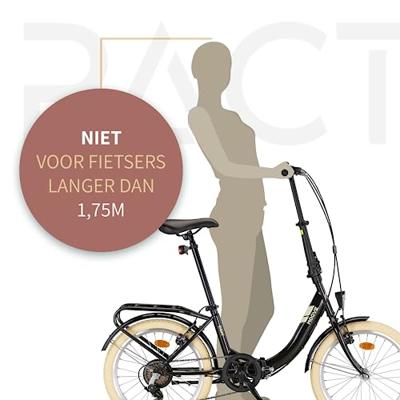 Pacto Eight 20 inch Vouwfiets 6v